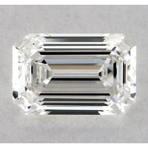 Diamante smeraldo da 2,5 carati, sciolto, taglio F vs 1, molto buono