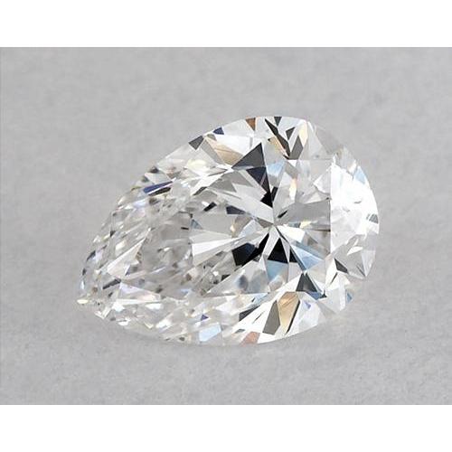 Diamante a pera da 2,5 carati, sciolto, taglio F/VVS1, taglio ottimo