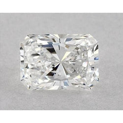 Diamante naturale estratto dalla terra Radiant da 2,5 carati, taglio F, VVS1 Taglio Molto Buono