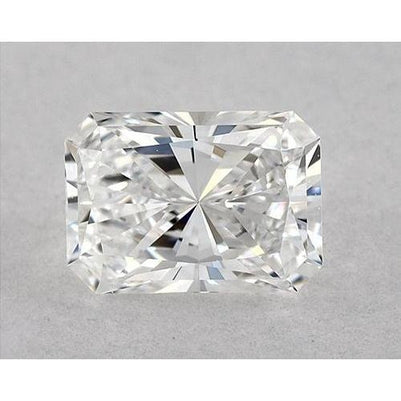 Diamante radiante da 2,5 carati, sciolto, taglio F VVS1, molto buono