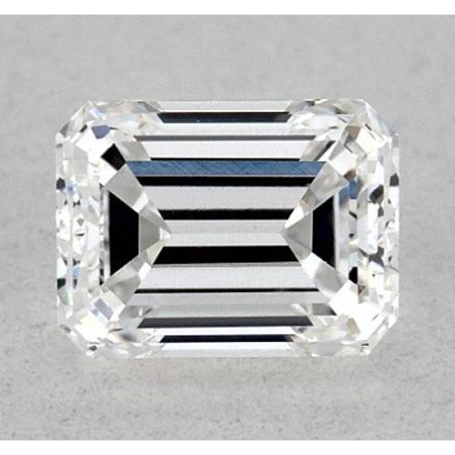Diamante smeraldo da 2,75 carati, sciolto, taglio F/VS1, molto buono