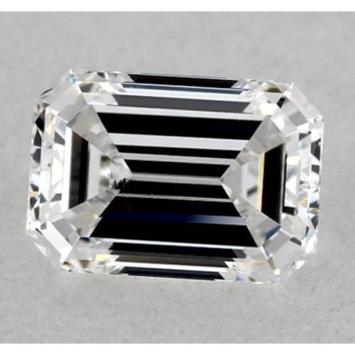 Diamante smeraldo sciolto da 2,75 carati, purezza F, VVS1, taglio Very Good
