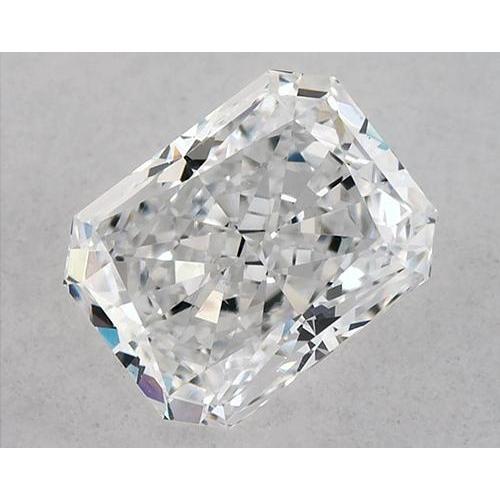 Diamante radiante da 2,75 carati, sciolto, colore E, purezza VVS1, taglio ottimo