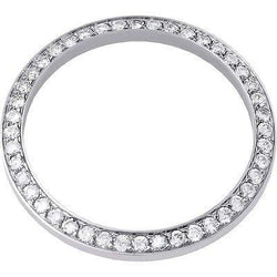 Uomo Artigianale Purezza VVS Brillante Orologio – 3 carati Oro 18