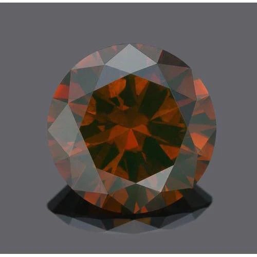 Rubino Taglio Brillante Loose Ruby Natural in Gold – vista principale