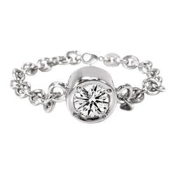 Brillante Bracciale Tennis 2 carati F/VS1 – Oro 14 Carati Rosa