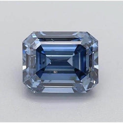 Brillante Loose Emerald Natural con Zaffiro Blu Reale Fancy