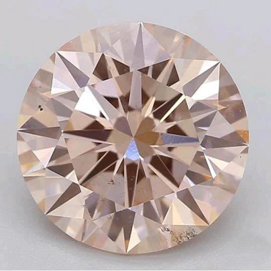 Zaffiro Rosato Loose Sapphires Natural – vista frontale