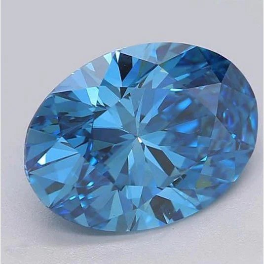 Zaffiro Blu Loose Sapphires Natural 2-carati Gold – vista laterale