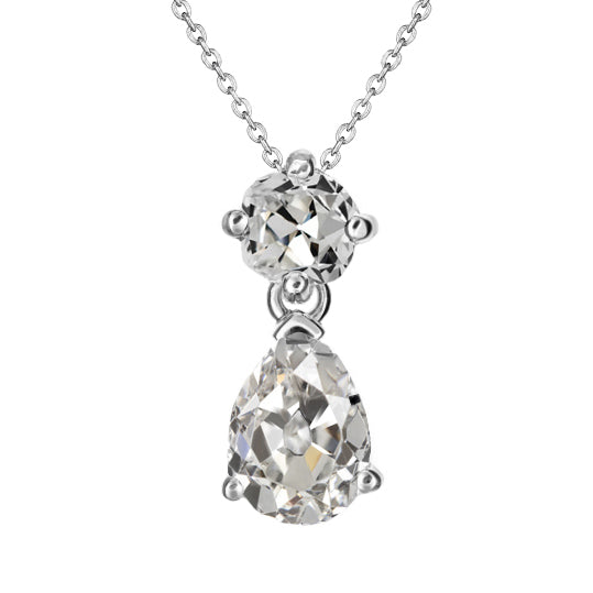 Sofisticato Brillante Pendente 4 carati – vista principale