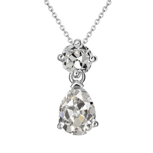 Sofisticato Brillante Pendente 4 carati – vista principale