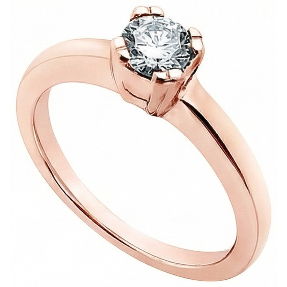 vero round diamante 3.01carati anello angolo laterale