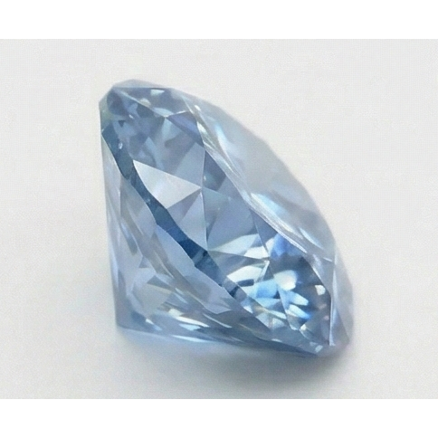 3 Carato Rotondo Taglio Blu Migliorato Sciolto Naturale Terra Estratto Diamante