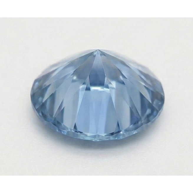 3 Carato Rotondo Taglio Blu Migliorato Sciolto Naturale Terra Estratto Diamante