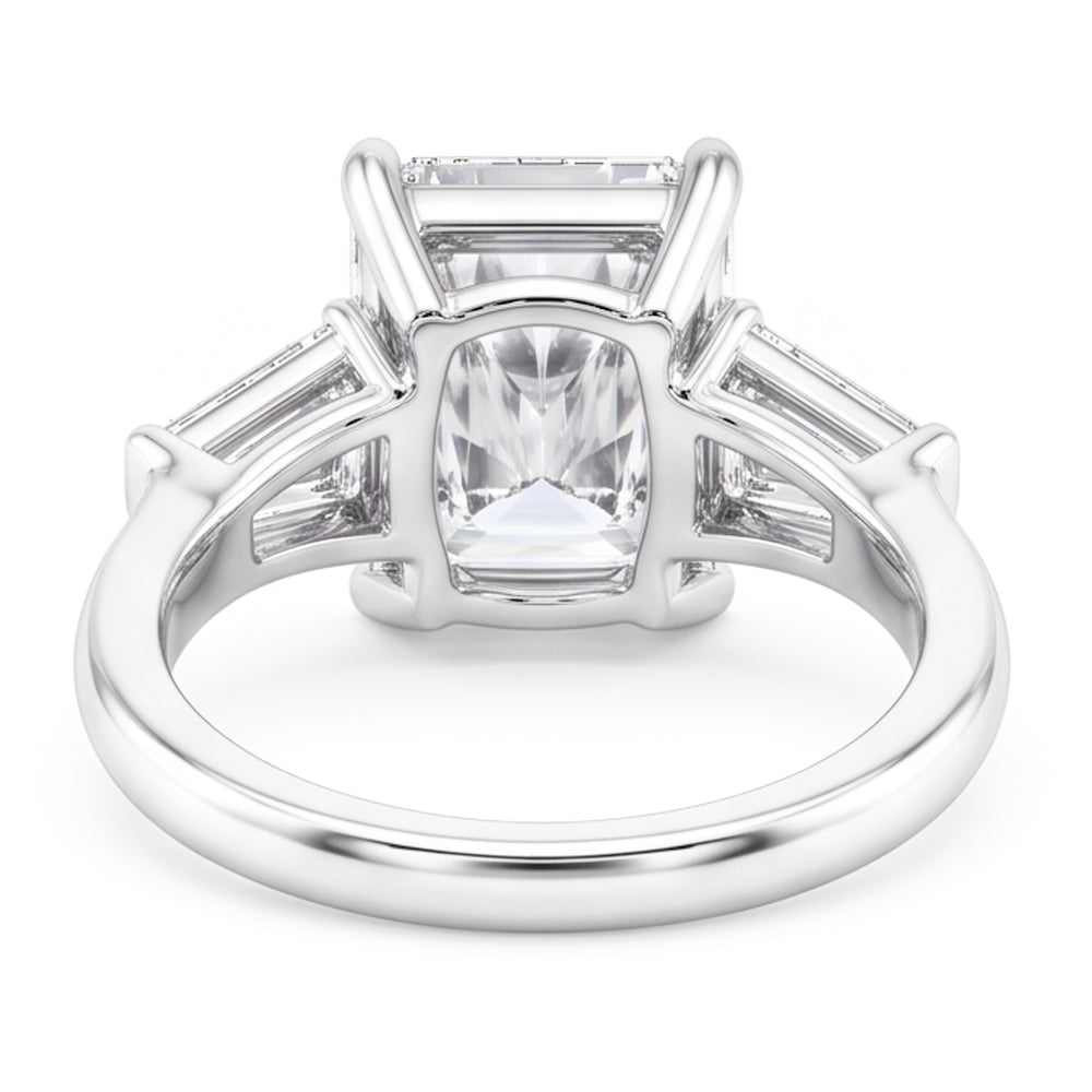 3 Carati Radiante Anello Di Vero Diamante Naturale Autentico ( non creato in laboratorio )