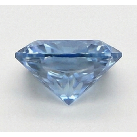 Diamante naturale azzurro (non sintetico), taglio princess, sciolto da 3 carati