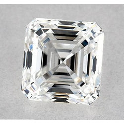 Diamante naturale a forma di Asscher da 3 carati, estratto dalla terra, colore F, purezza VVS1, taglio ottimo