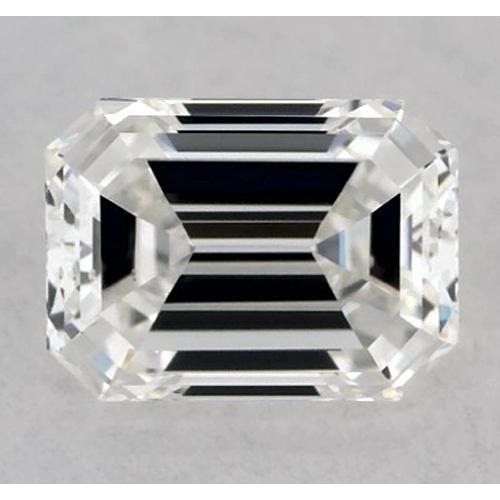 Diamante smeraldo da 3 carati, taglio E, purezza VVS1, molto buono