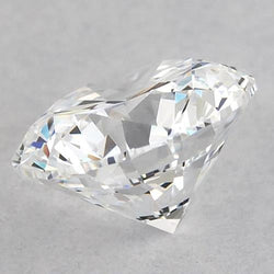 Coppia di diamanti naturali estratti dalla terra, taglio rotondo, sciolti, da 3 carati, colore F, purezza VVS1.