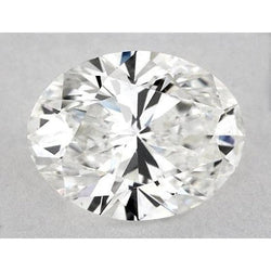 3 Carati Ovale Naturale Terra Estratto Diamante Sciolto F Vs1 Taglio Molto Buono