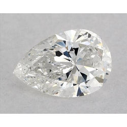 Diamante naturale a forma di pera da 3 carati, estratto dalla terra, colore F, purezza VVS1, taglio molto buono