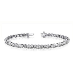 Bracciale Oro Bianco 14K con Diamante – 7 carati