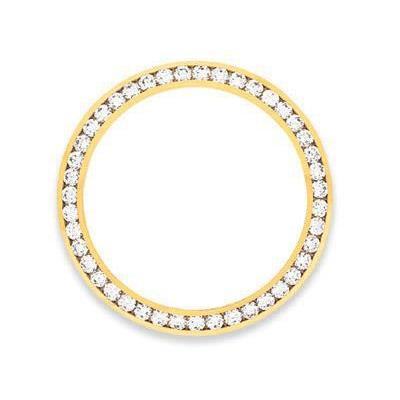Diamante Taglio Brillante Orologio di Lusso in Oro 18 Carati Giallo – vista principale