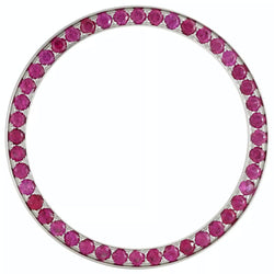 Taglio Rotondo Rubino Orologio di Lusso – 3,5 carati in