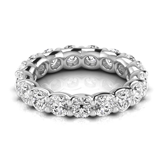 Firmato Diamante Eternity Band 0,20 carati – vista frontale