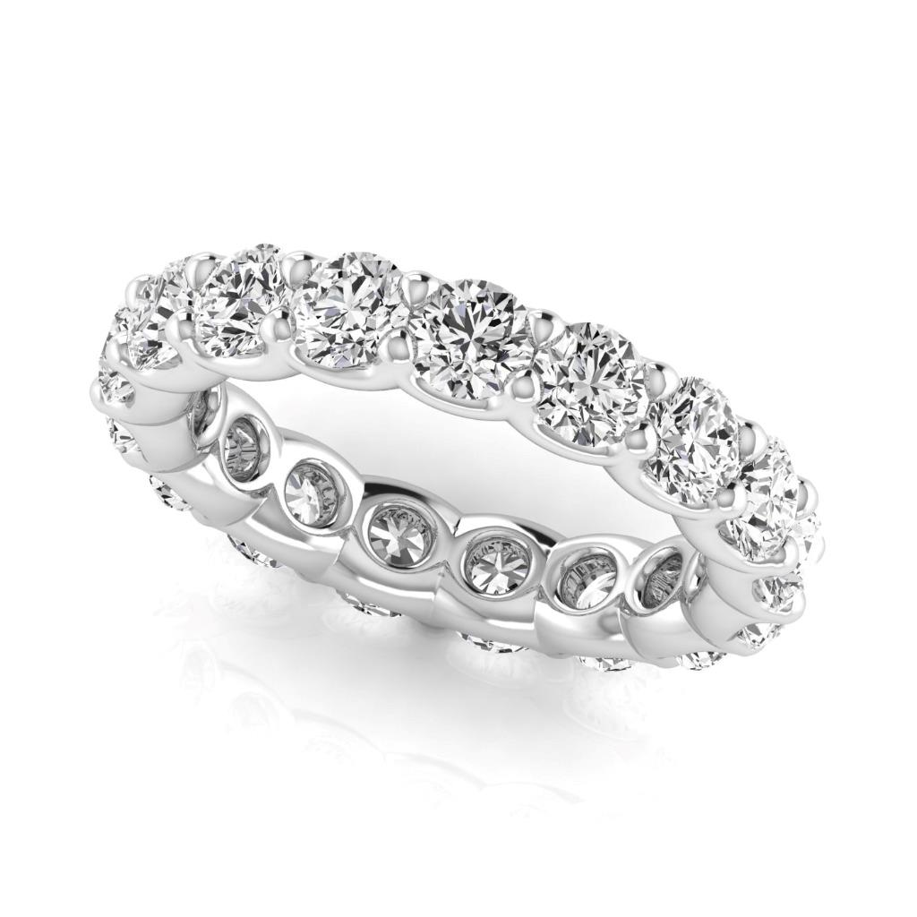 Diamante Eternity Band – vista laterale