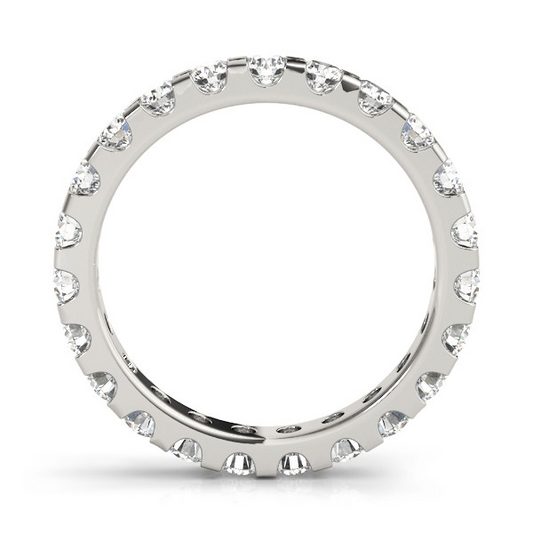 Su misura Eternity Band 0,20 carati – vista frontale