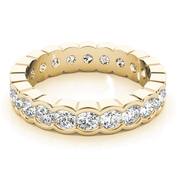 Alto di gamma Diamante Eternity Band 0,20 carati – vista laterale