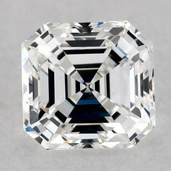 Diamante naturale Asscher estratto dalla terra, 3,25 carati, taglio E, purezza VVS1, taglio ottimo