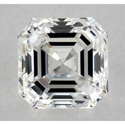 3.25 Carati Asscher Naturale Terra Estratto Diamante Sciolto F Vs1 Taglio Molto Buono