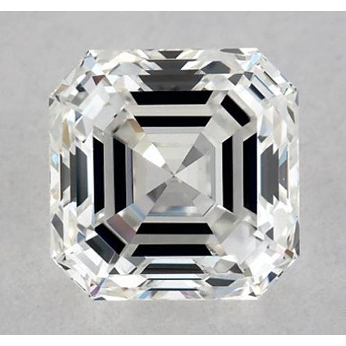 Diamante Asscher da 3,25 carati, sciolto, taglio F vs 1, taglio molto buono