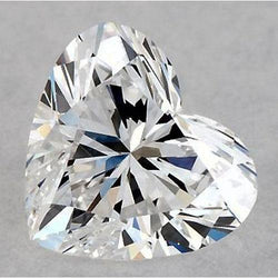 3.25 Carati Cuore Naturale Terra Estratto Diamante Sciolto E Vvs2 Taglio Molto Buono