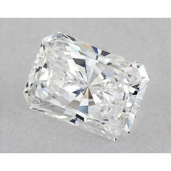 Diamante naturale estratto dalla terra, taglio radiante, 3,25 carati, colore E, purezza VVS1, taglio ottimo
