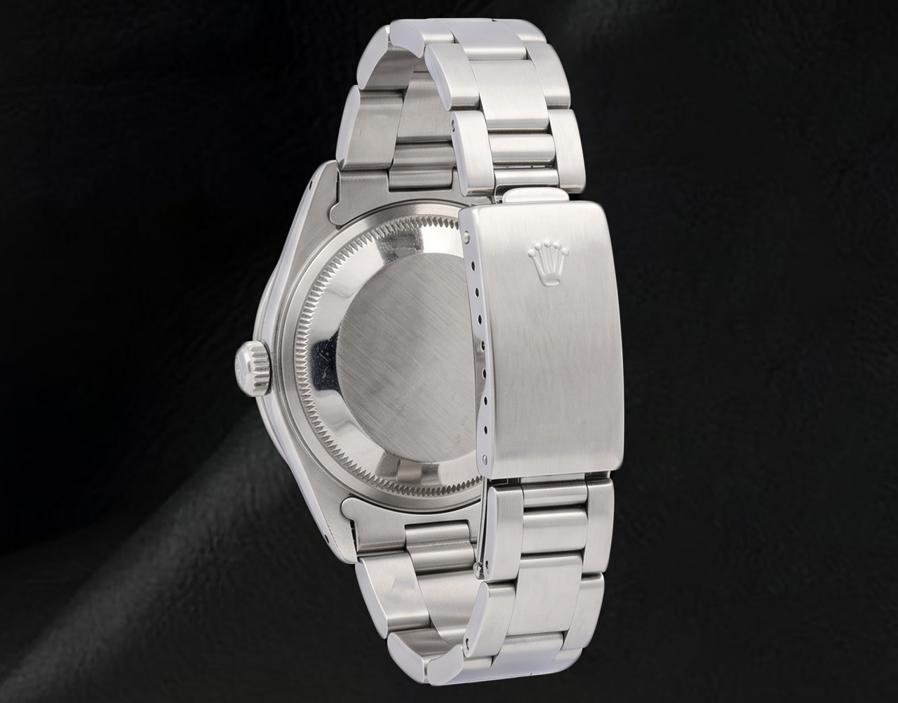 Orologio Rolex 34 mm Bracciale Oyster 1500 Quadrante con Diamanti in Madreperla Bianca