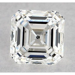 3.5 Carati Asscher Naturale Terra Estratto Diamante Sciolto F Vs1 Taglio Molto Buono