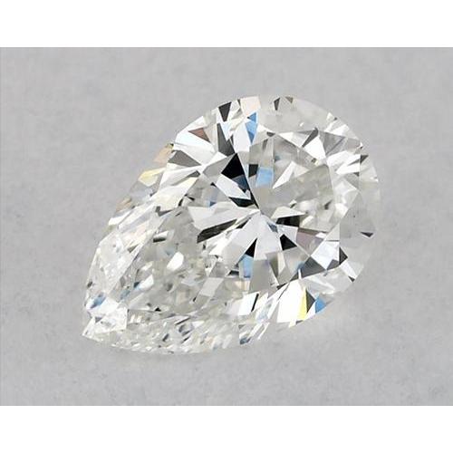 Diamante a pera da 3,5 carati, sciolto, taglio F, VVS1, molto buono
