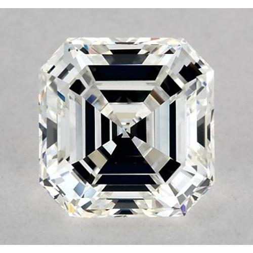Diamante Asscher da 3,75 carati, sciolto, taglio F vs 1, taglio molto buono