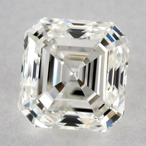 Diamante Asscher da 3,75 carati, sciolto, taglio F, VVS1, taglio Very Good