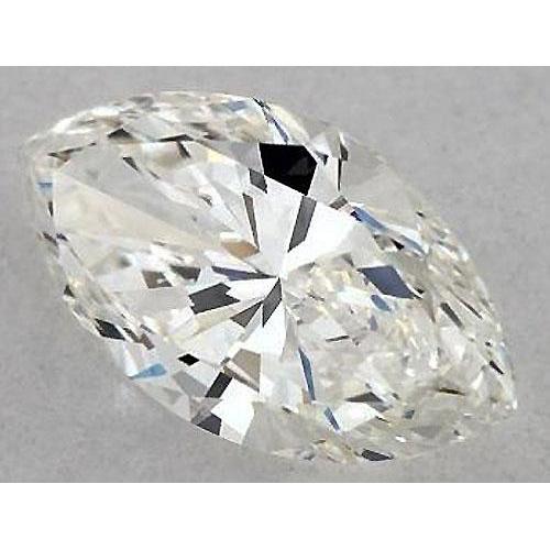 Diamante marquise sciolto da 3,75 carati, taglio F/VS1, molto buono
