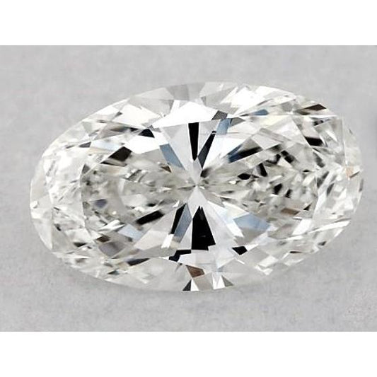 3,75 carati, diamante ovale sciolto, taglio F-VVS1, taglio ottimo