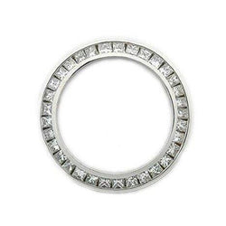 3 carati Diamante Orologio di Lusso in Stainless Steel