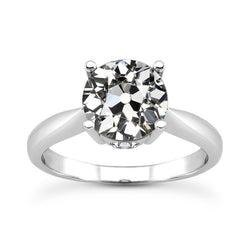 Brillante Anello Anniversario Solitario di Fidanzamento 3 carati