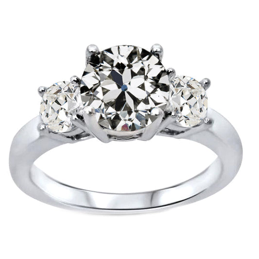 Trilogia Oro Bianco 14K con Diamante – vista principale