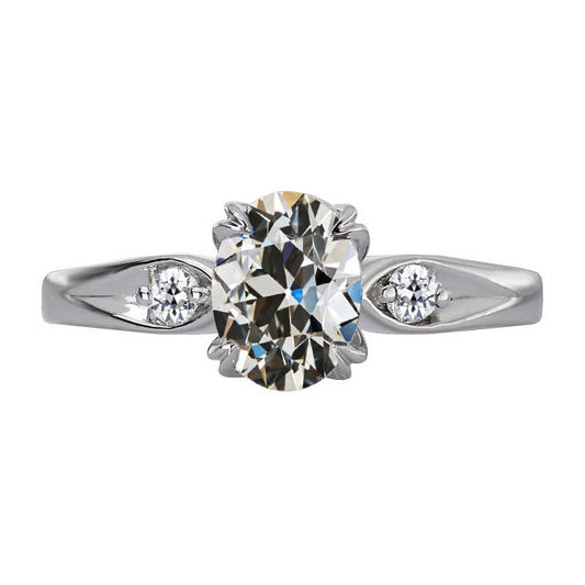 Anello Trilogy Oro Bianco 14K con Brillante – vista principale