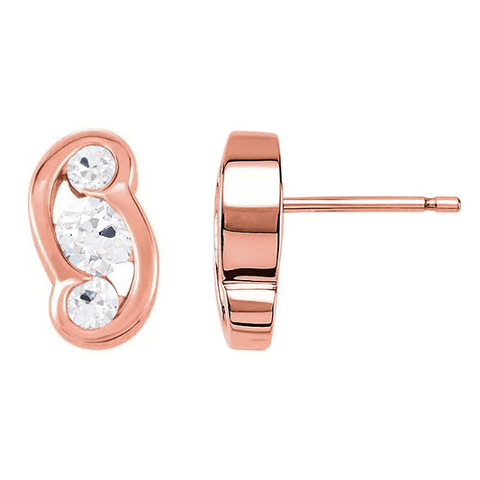 Diamante Fine Orecchini – vista frontale