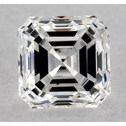 4 Carati Asscher Naturale Terra Estratto Diamante Sciolto F Vs1 Taglio Molto Buono